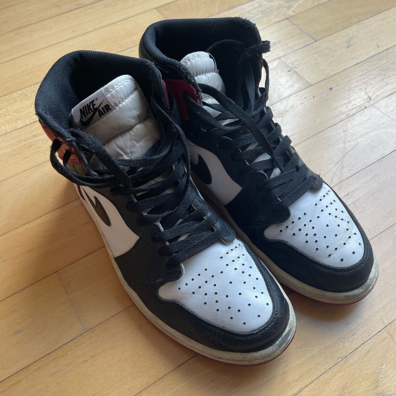Jordan Scarpe da uomo: Air Jordan 1 Retro High OG 'Black Toe' Gr.45.5 – Usato da Gockhausen venduto da max_t9mh 4
