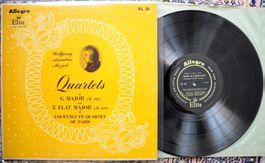Mozart Quartets The Lowenguth Quartet - Allegro Classics LP