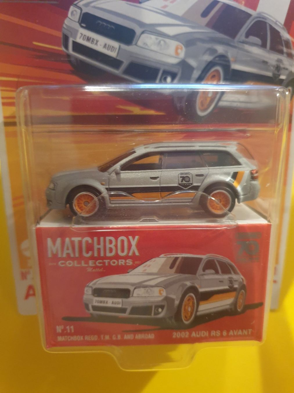 Matchbox Modellini d'auto: Matchbox AUDI RS6 AVANT – Nuovo e nell'imballaggio originale da Oftringen venduto da Rotor 2