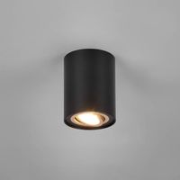 Deckenleuchte, Schwarz, Gold, 9 cm Ø