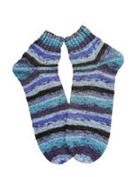 Kurzrohrsocken, Sneakersocken, handgestrickt, Grösse 46/47