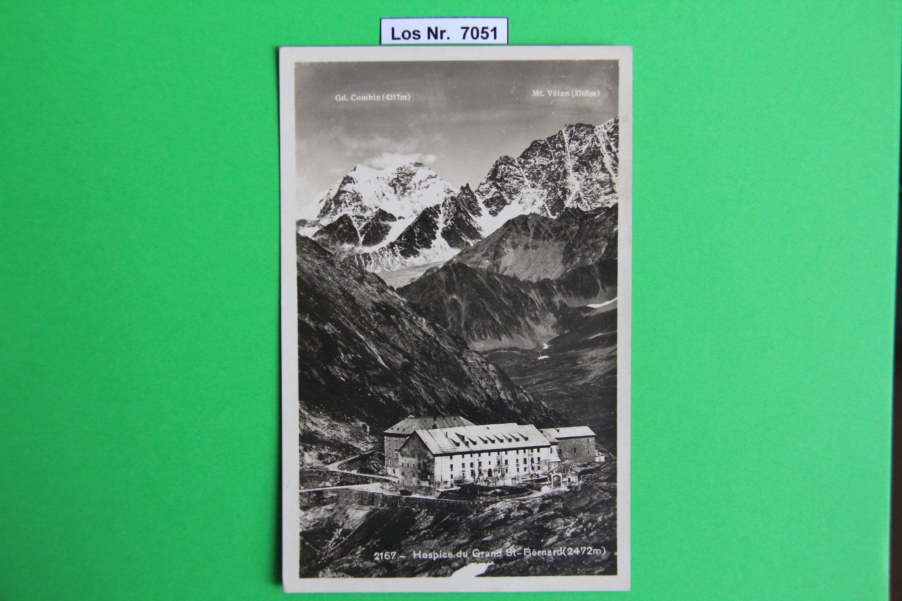 Cartoline postali: CH Ansichtskarte St. Bernard 30iger Jahre           Los 7051 – Usato da Volken venduto da jukon65