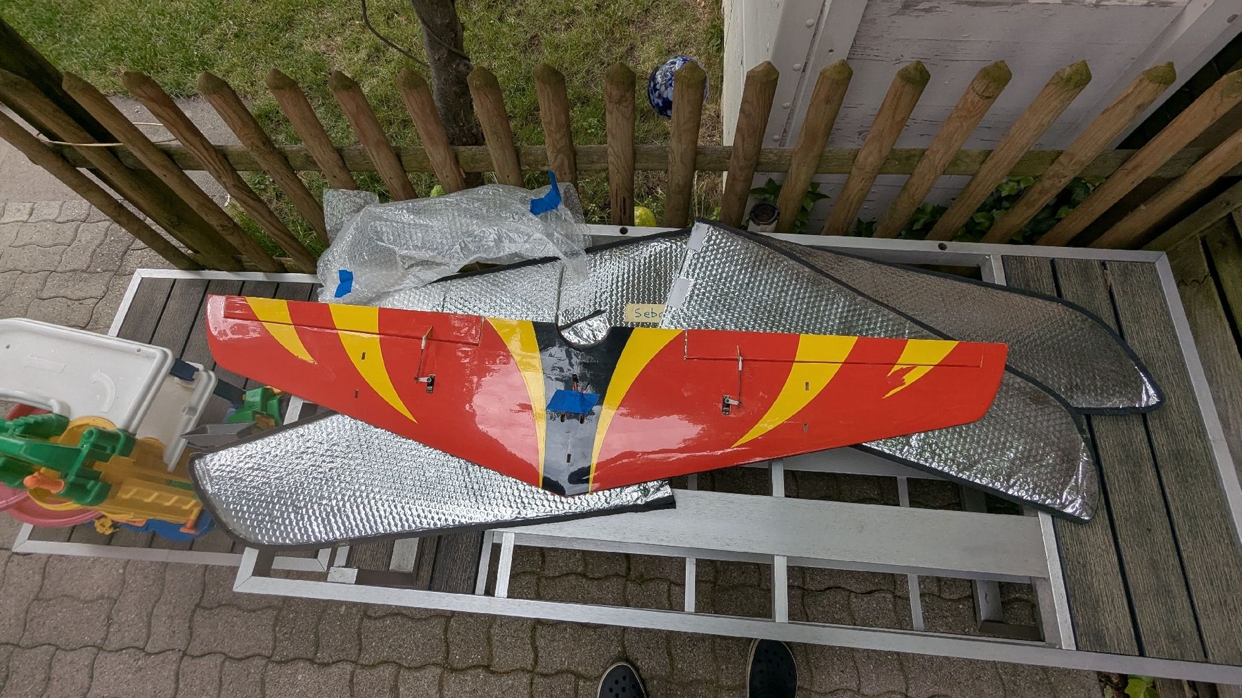 Modellismo RC: SEBART MISS WIND S 50E GELB / SCHWARZ – Usato da Heimberg venduto da idefix3613 4