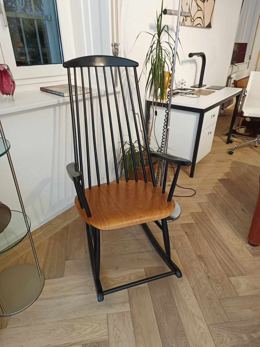 Stühle: Vintage Schaukelstuh 70s retro – Gebraucht aus Zürich von style-and-design.zh