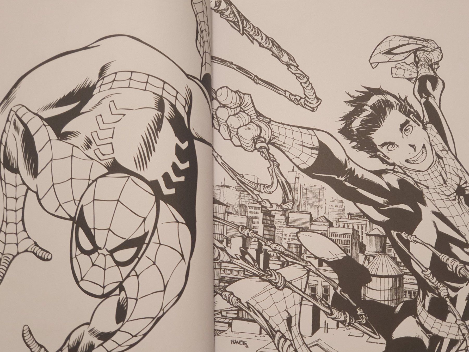 Fumetti: MARVEL Comics / Malbuch 2015 à colorier #L – Usato da Oberdorf BL venduto da BaldenEagle 3