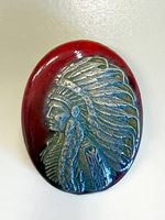 Indianer Medaillon Siskiyou 1987