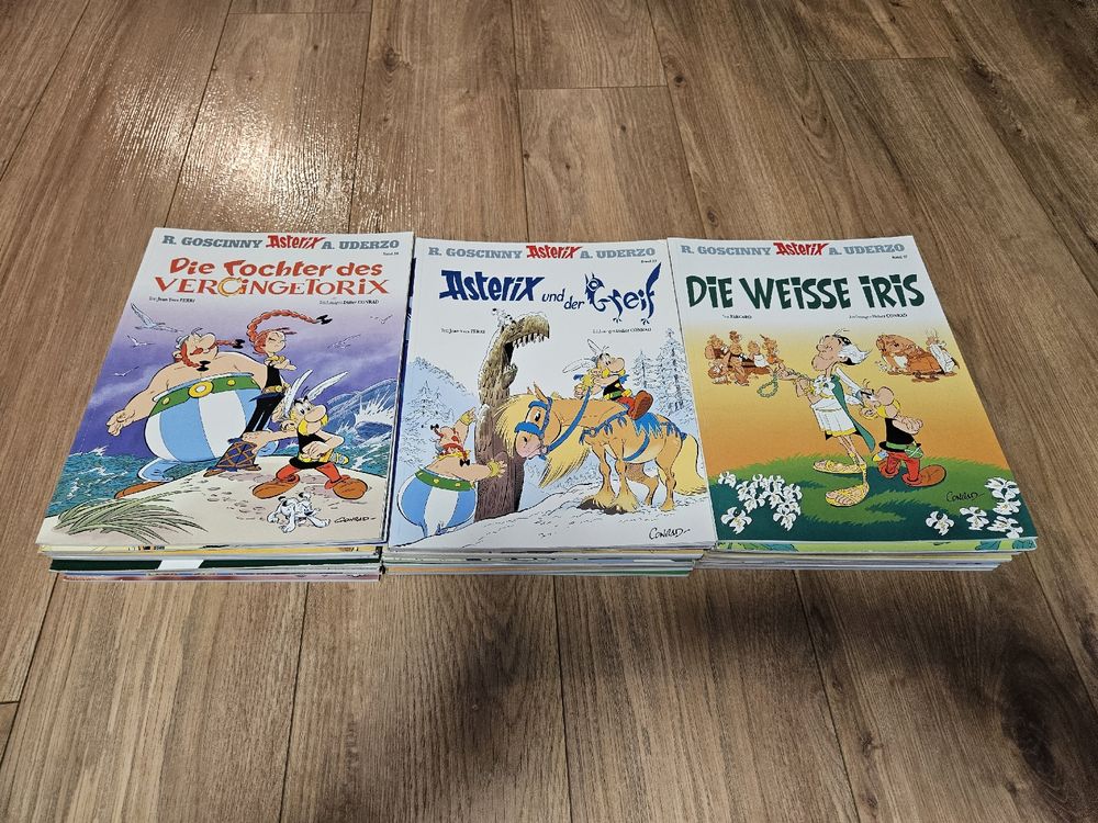 Comics Asterix & Obelix Sammlung Band 37 + 38 + 39 + 40 + 41