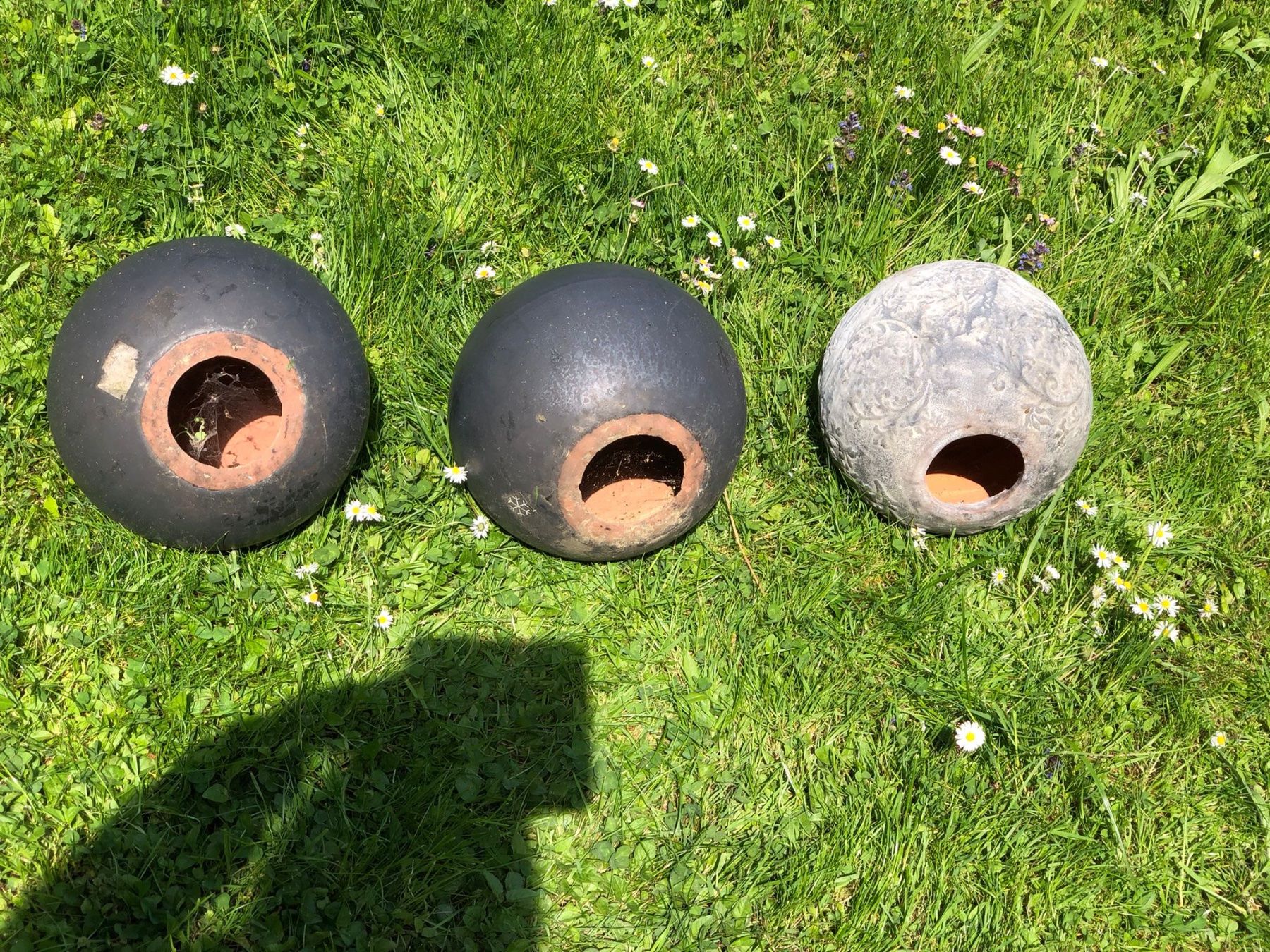 Tutte le decorazioni: Hübsche Gartendeko Vogel + 3 Tonkugeln – Usato da Röschenz venduto da Tashroal 3