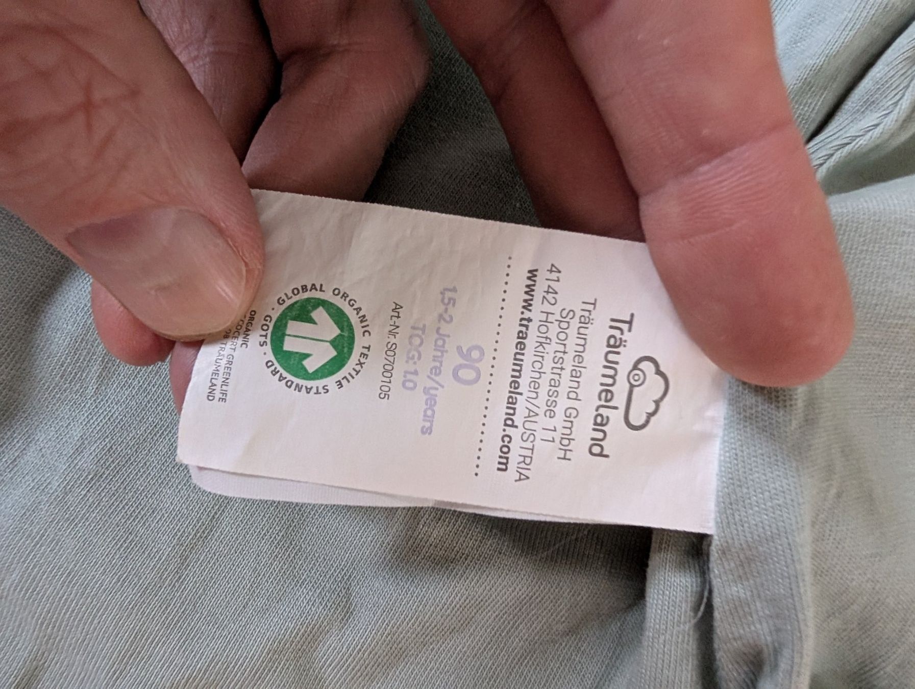 Sacchi a pelo: Kinder / Babyschlafsack - Grösse 90 - 1.0 TOG – Usato da Dübendorf venduto da Ch.Am86 3