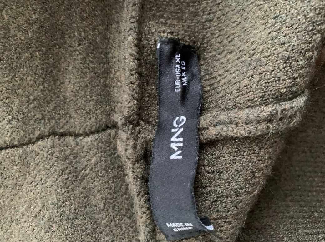 Mango Cappotti: Mango Strick Cardigan/Mantel  Gr. XL olive – Usato da Rorschach venduto da jul_gjs8 4