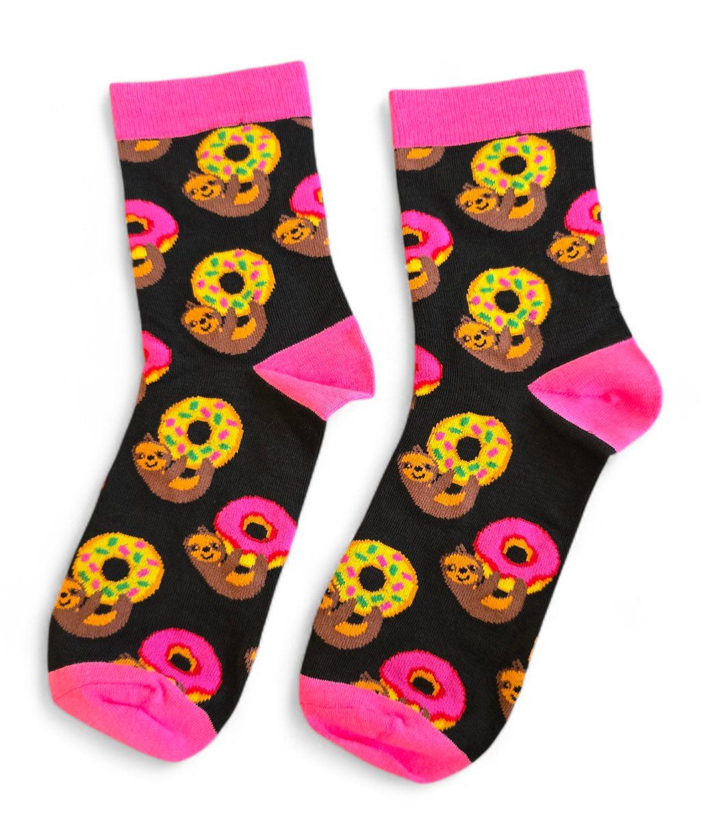 Calze: Socken Faultiere / Sloths / Donut – Nuovo e nell'imballaggio originale da Zürich venduto da amysmith 1