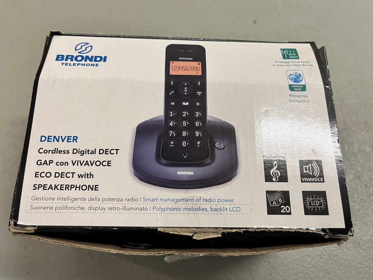 Telefone: Schnurloses Telefon Brondi Denver DECT – Gebraucht aus Spiez von Fridu99