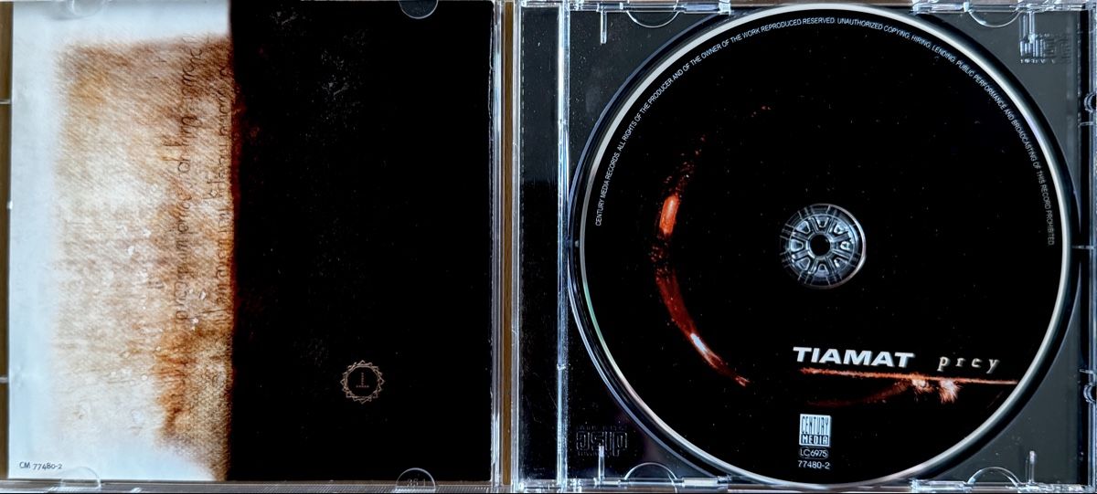 CD: CD Tiamat - Prey – Usato da Zürich venduto da tomakomai 2