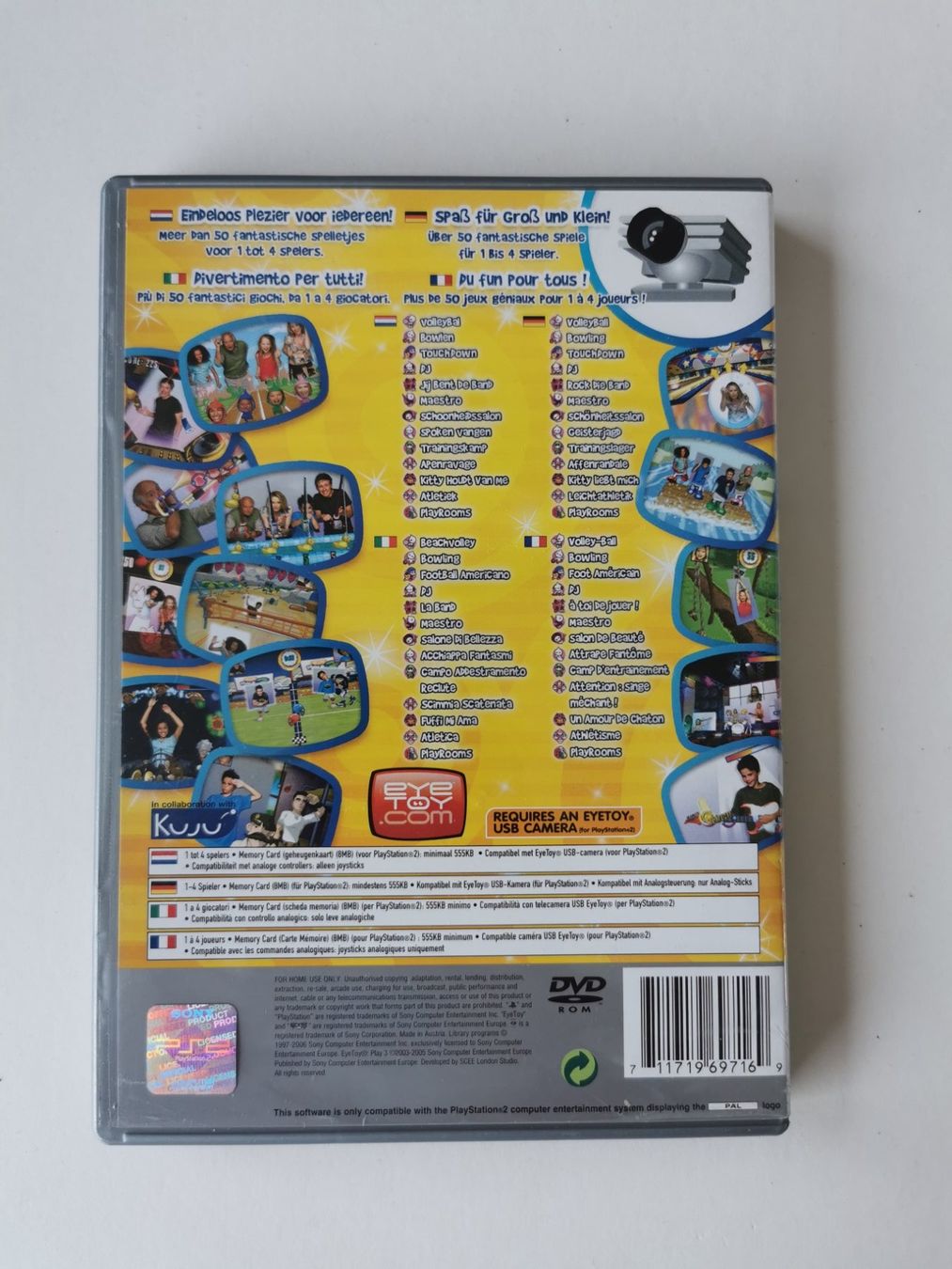 Sony Spiele: Ps 2 - EyeToy Play 3 – Gebraucht aus Lenzburg von eyworld 2