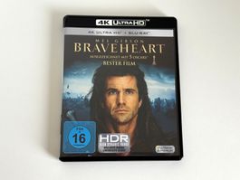 Braveheart 4K Ultra HD Blu-ray Mel Gibson guter Zustand UHD