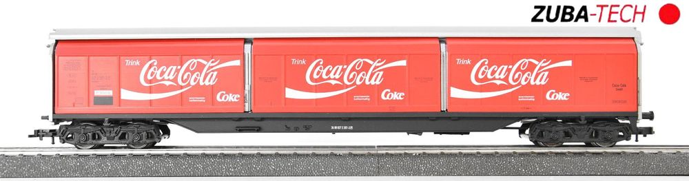 LEMKE LC 21030 Coca-Cola Set Güterwagen mit Getränke-LKW MB H0 OVP