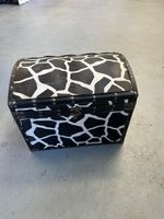 Dekorative Truhe / Aufbewahrungskiste mit Giraffenmuster