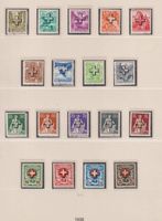 TOP LOT Nr.28-45 "KREUZ"**und gestempelt+++++SBK 520.-+++