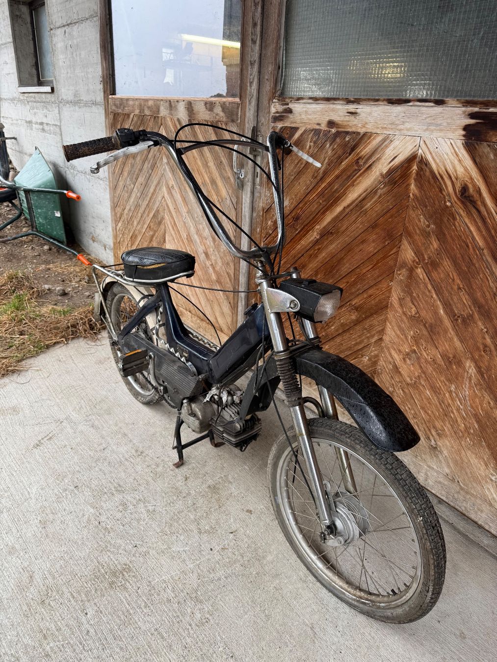 Puch Ciclomotori: Puch Maxi N TSCH 7168 Töffli – Difettoso da Fahrni b. Thun venduto da Salzberger-FZH 7