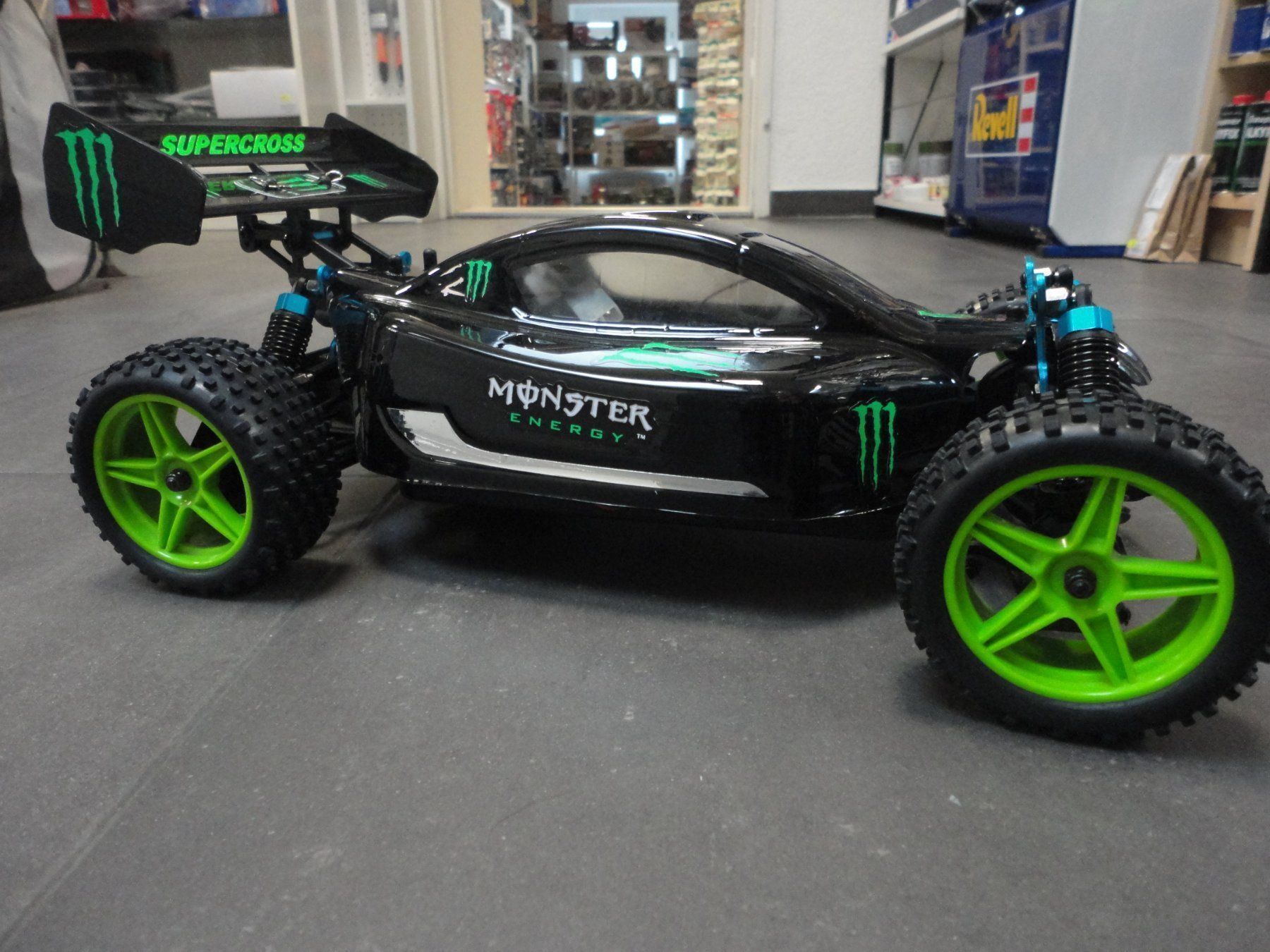 Modellismo RC: 4WD Buggy komplett-Set 1:10 NEU – Nuovo e nell'imballaggio originale da Horgen venduto da RcModell 6