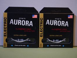 Aurora Strings - 9 46 - Doppelpack - Silber