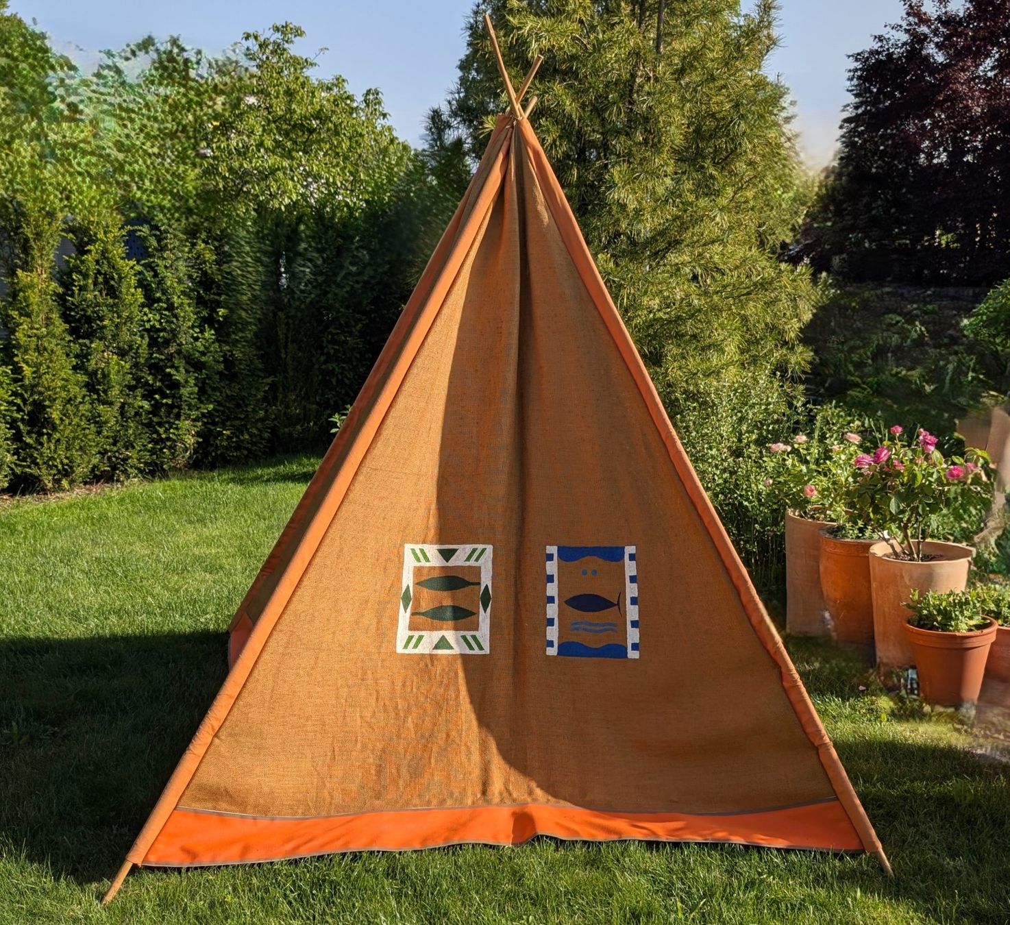Alri letti & mobili per bambini: Indianer-Tipi für Kinder – Usato da Zug venduto da AlphaCentauri 1