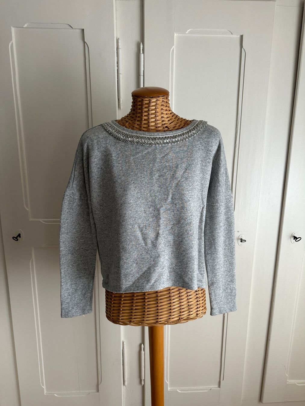Pulls & Sweat-shirts: PIMKIE - Sweatshirt hellgrau oversized XS – D'occasion à Zürich par Diazaio