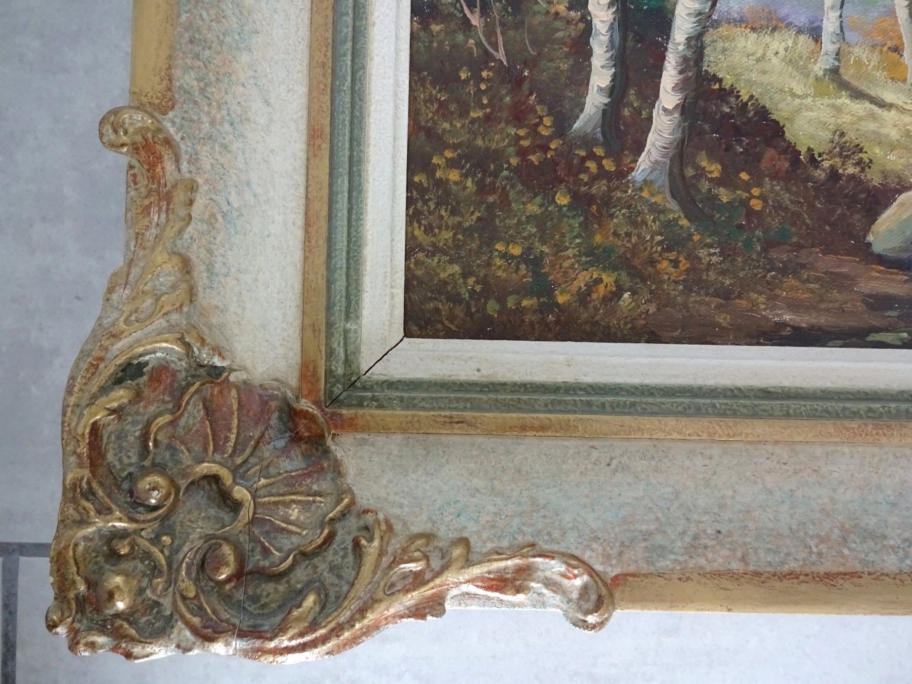 Gemälde: Anne Wagenaar, Fluss-/Herbstlandschaft – Gebraucht aus St.Gallen von Paddington11 4