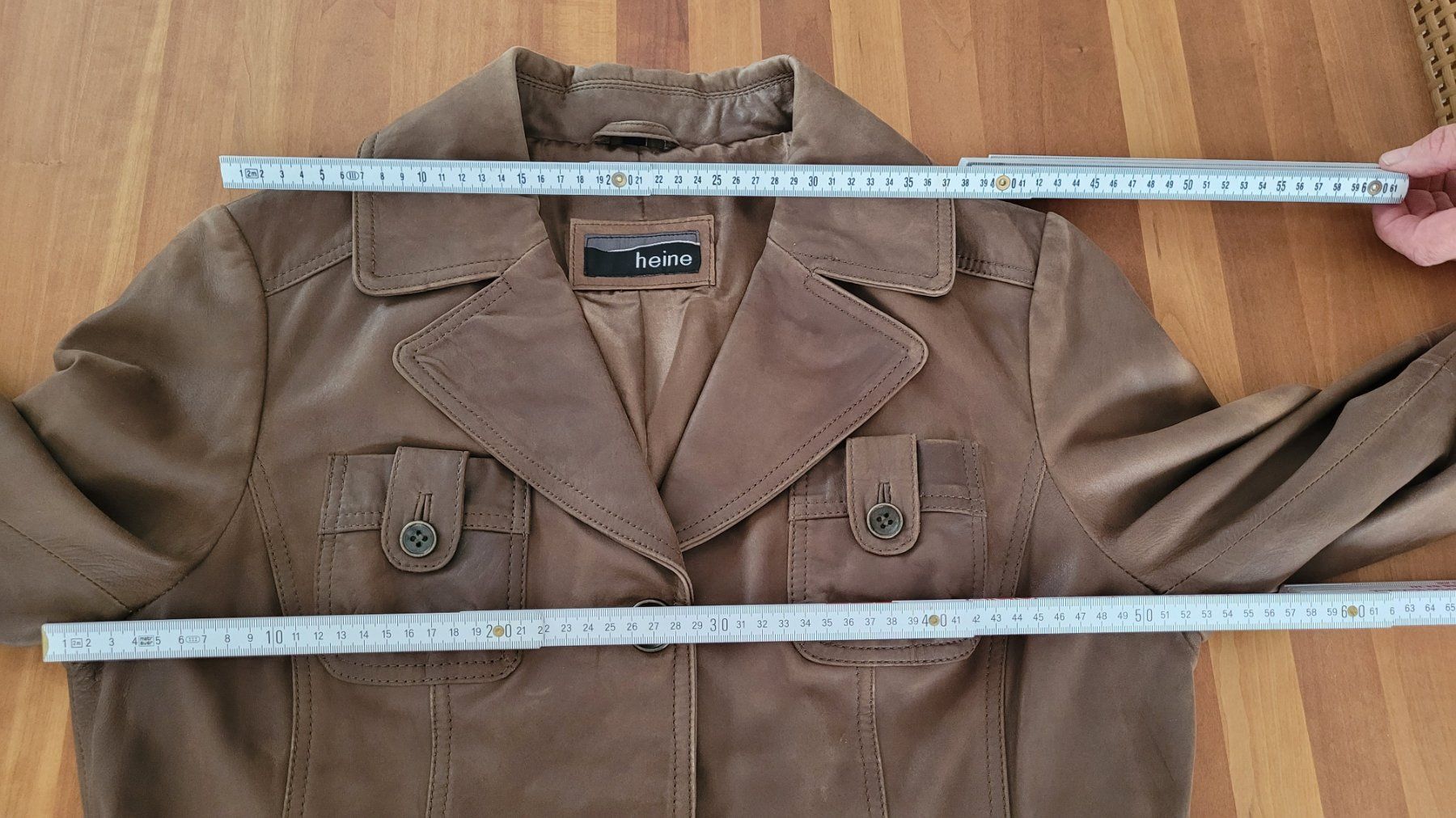 Heine Manteaux: Damen Lederjacke – D'occasion à Spiez par Wuelmaus01 4