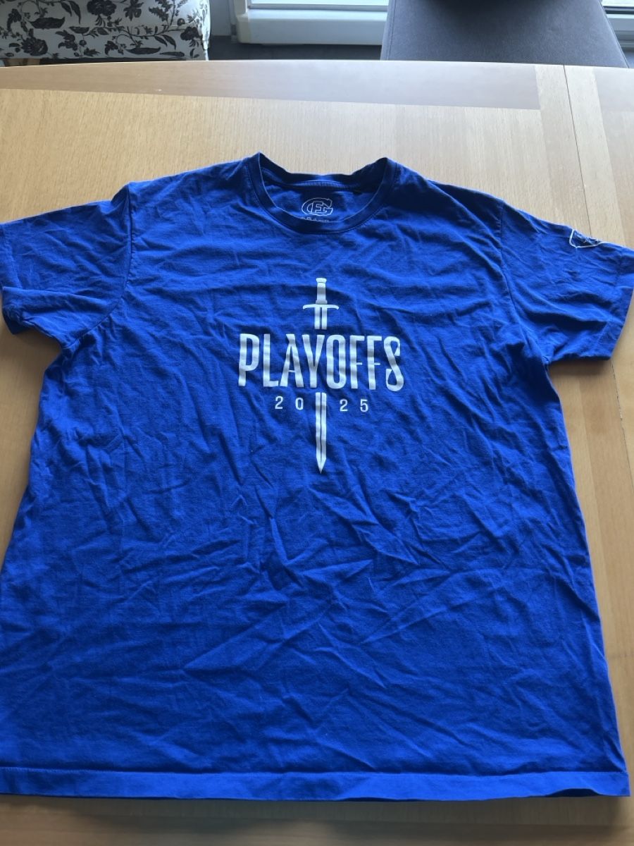 T-shirt: T-shirt Gottéron playoffs 2025 – Usato da Villarimboud venduto da ily01