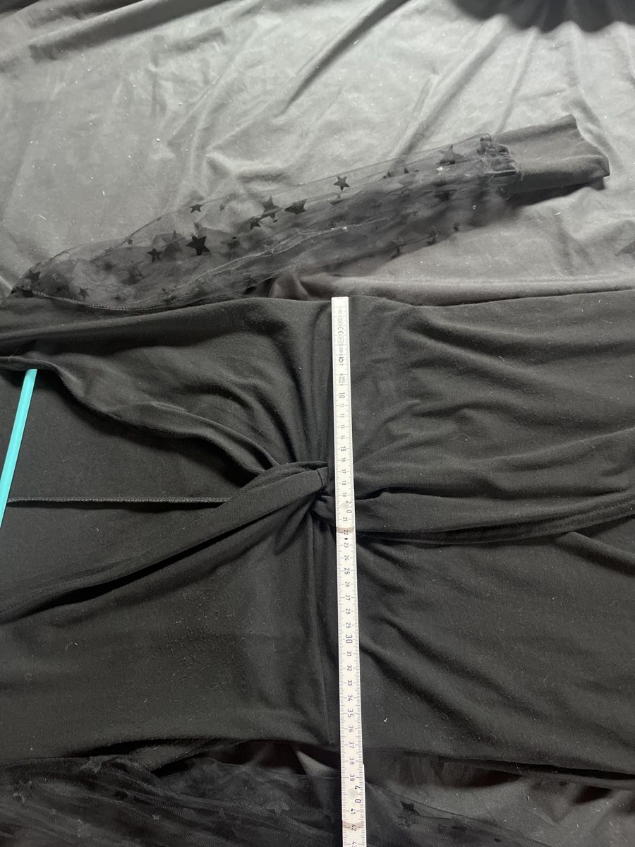 Vestiti: Schwarzes Kleid mit Sternärmeln Gr. S/M – Usato da Kaisten venduto da saleforfun 5