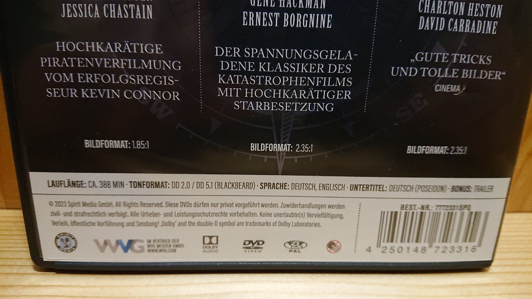 Tutti i DVDs: DIE GROSSEN SEEABENTEUER 3 DVD Box – Usato da Wilderswil venduto da Exebub 3