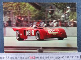 Rennsport-Postkarte 1970er Jahre Oldtimer Auto CHEVRON B19