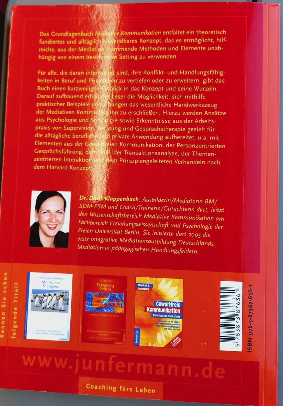 Bücher: Mediative Kommunikation, Doris Klappenbach, 2011 – Gebraucht aus Uster von Junipa 1
