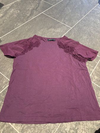 Damen T-Shirt - Even & Odd - violet - Gr. XS