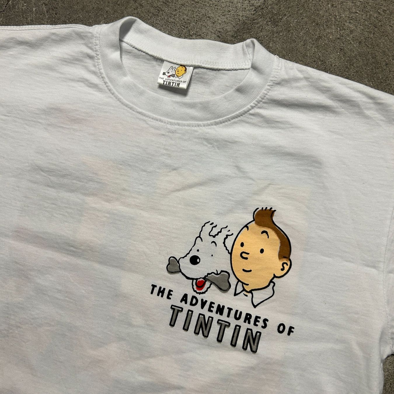 T-shirt: Vintage 90s Tintin – Usato da Genève venduto da vintage_clothing 3