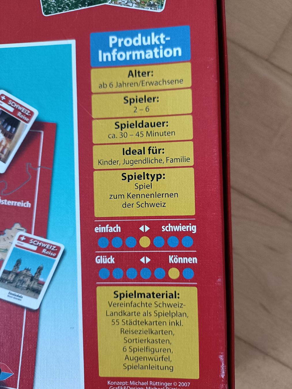 Giochi: Schweiz-Reise neu – Nuovo e nell'imballaggio originale da Gossau SG venduto da scania1509 2