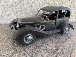 Deco Blech-Auto Oldtimer Modellauto schwarz Vintag