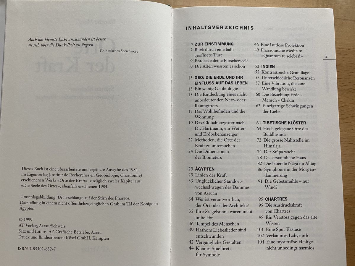 Libri: Orte der Kraft - Blanche Merz – Usato da Schwarzenburg venduto da Michellu 5