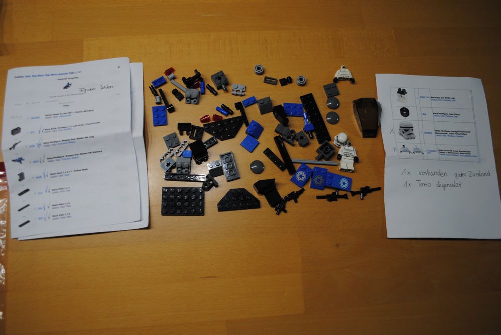 Lego-Set 7667 SW mit Bauanleitung, leider ohne Figuren (Gebraucht) in ...