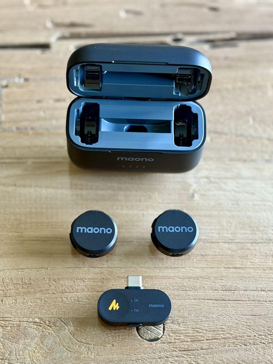 Mikrofone: Maono Wave T5 Wireless Mikrofon Set neuwertig – Neu und originalverpackt aus Oberhof von seventy-three 2