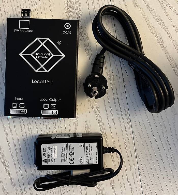 Unità & Adattatore: Black Box ServSwitch DVI-Extender Set (ACS4100A-MM) OVP – Nuovo e nell'imballaggio originale da Altdorf venduto da Cando 2