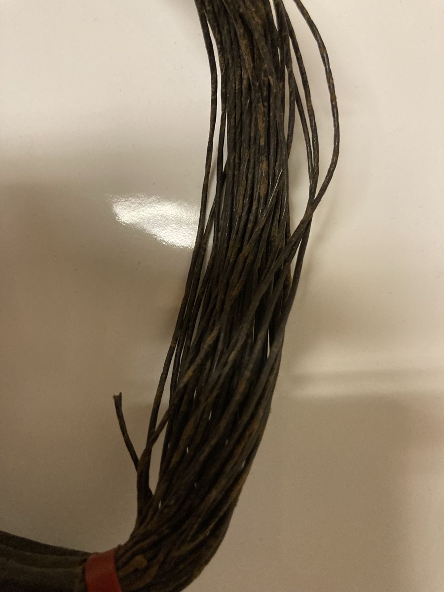 Catenine: Lederkette aus Mali – Usato da Bolligen venduto da abara1 4