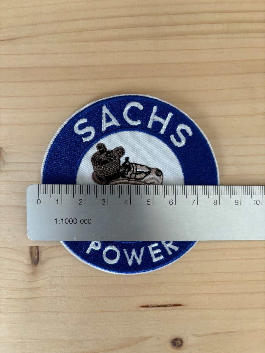 Sachs Toppe: Aufnäher Badge Patch Mofa Töffli SACHS POWER – Nuovo e nell'imballaggio originale da Grosswangen venduto da Jumbo1983 1