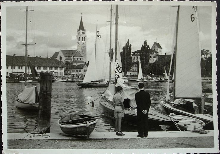 Cartoline postali: ROMANSHORN Yacht-Betrieb – Usato da Jona venduto da philajona