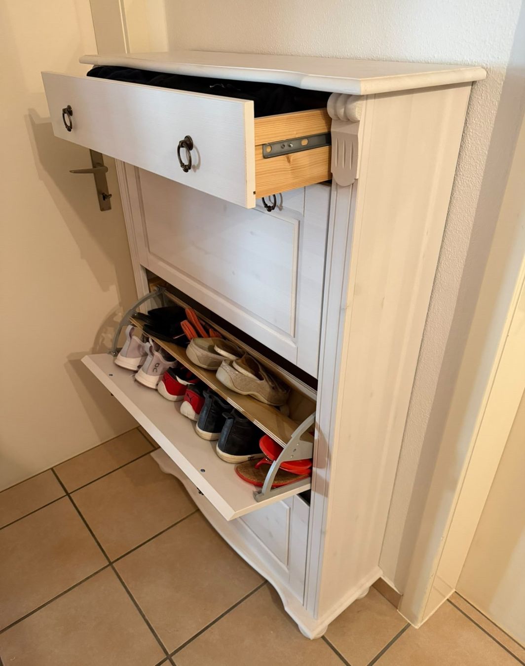 Armoires: Schuhschrank Eiche Weiss – Neuf (Voir description) à PIETERLEN par Topexclusives 3