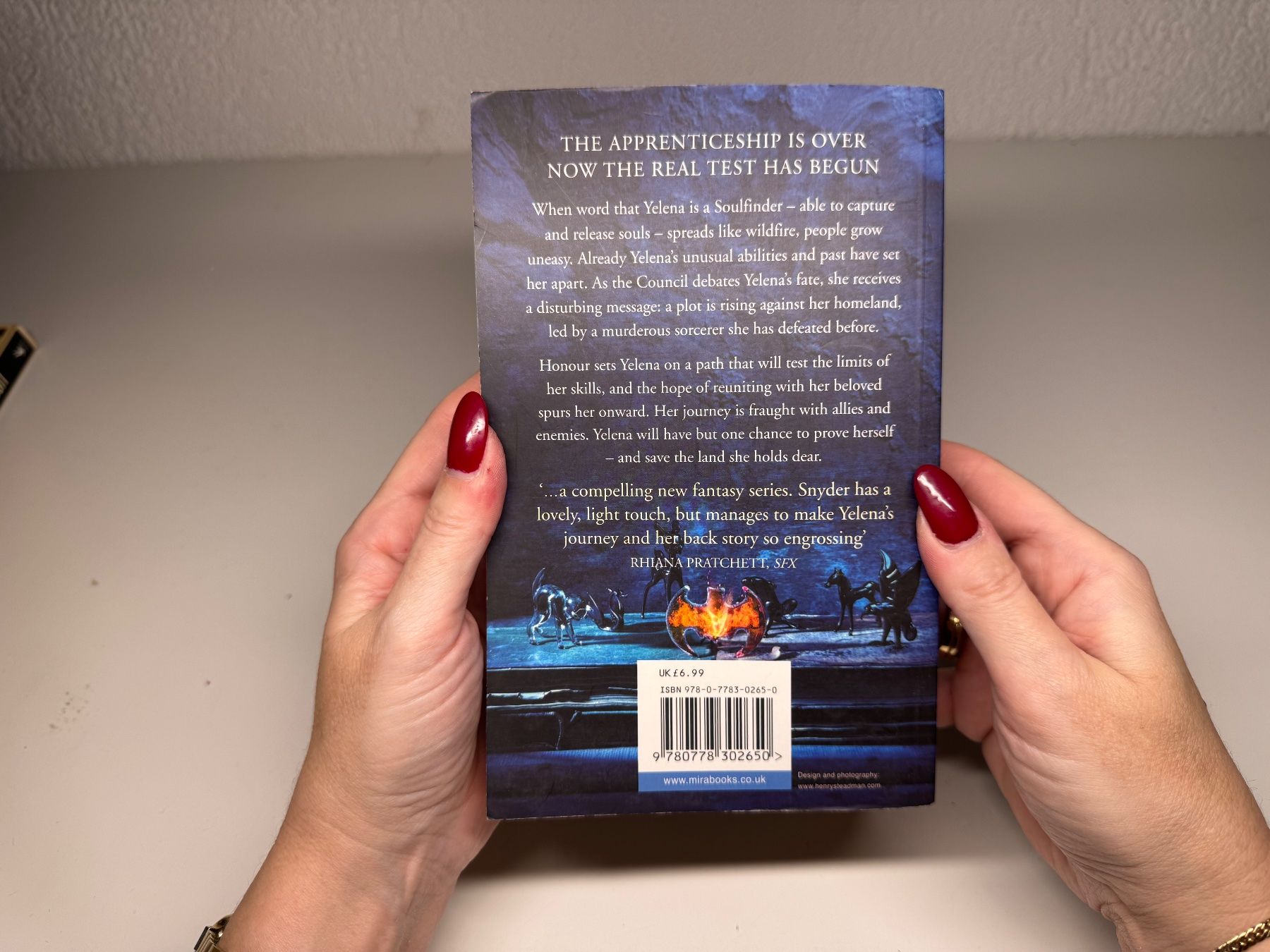 Libri: NOVEL: Maria V. Snyder, Fire Study – Usato da Grosswangen venduto da English_books 9
