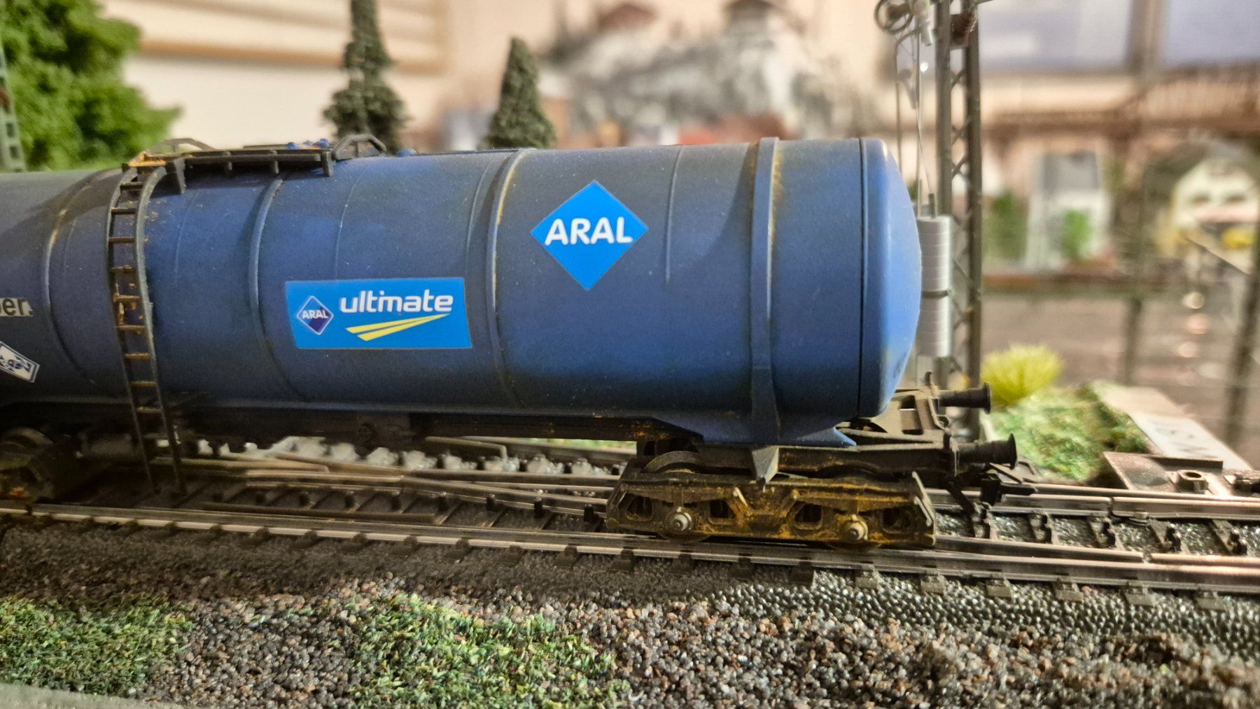 Märklin Modellini di ferrovie: Märklin 4752 "Kesselwagen Aral" – Usato da Dübendorf venduto da Aki1965 2