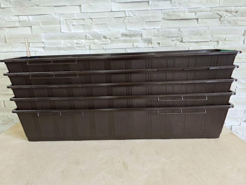 5x 100cm Blumenkasten Balkon Pflanzkasten Bewsserungskasten (Neu (gemss  Beschreibung)) in Baar fr CHF 29.9  mit Lieferung auf Ricardo kaufen