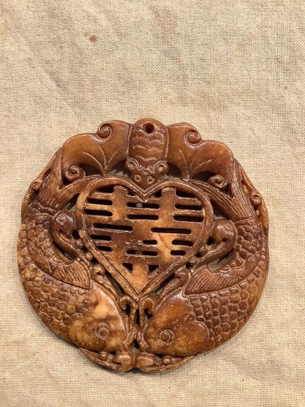 Ciondoli: Altes Jade Amulett – Usato da Zürich venduto da Albatros57 1